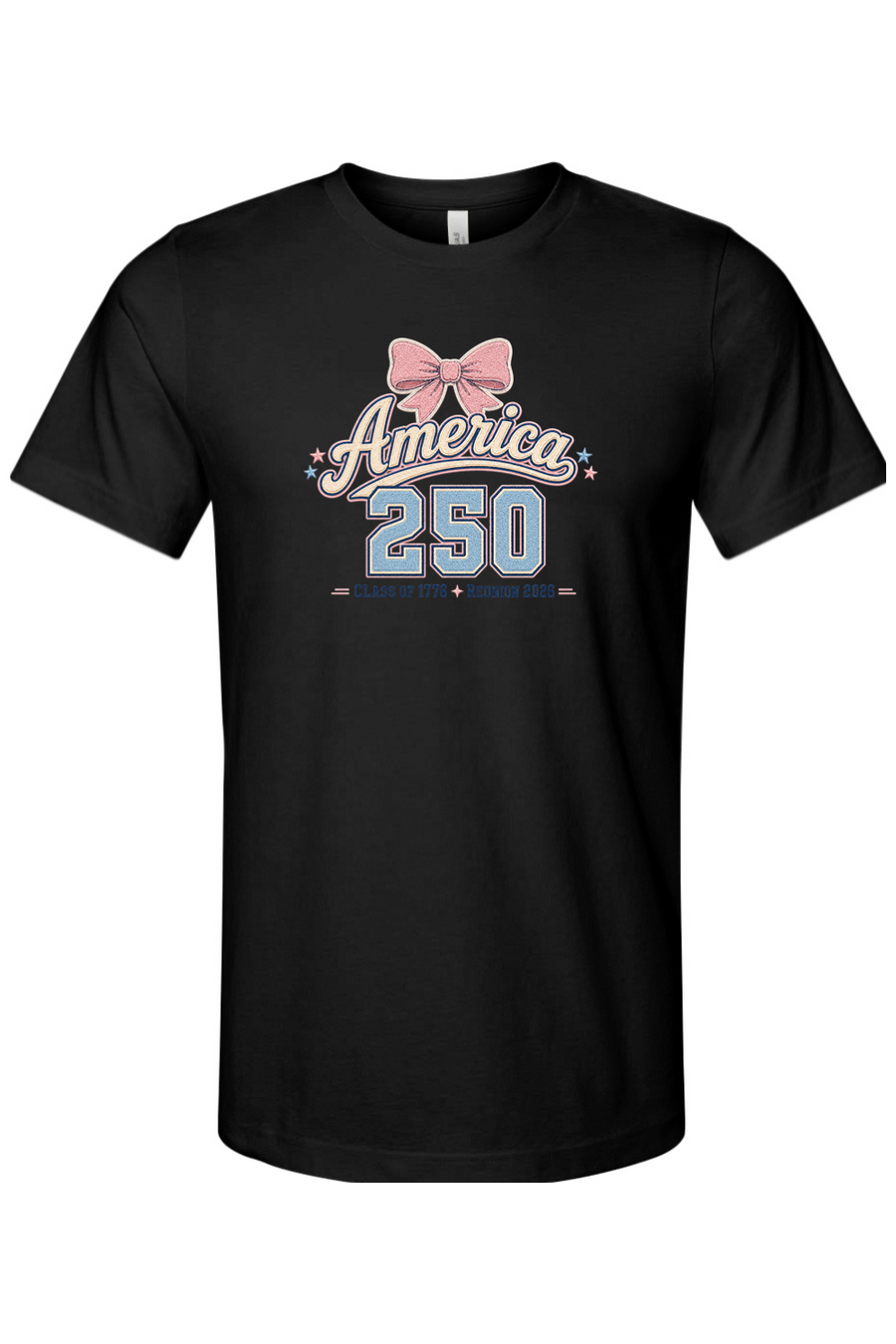 America 250 Girly Varsity T-Shirt