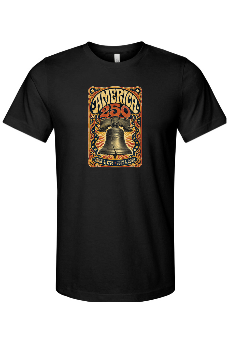 Psychedelic Liberty Bell T-Shirt