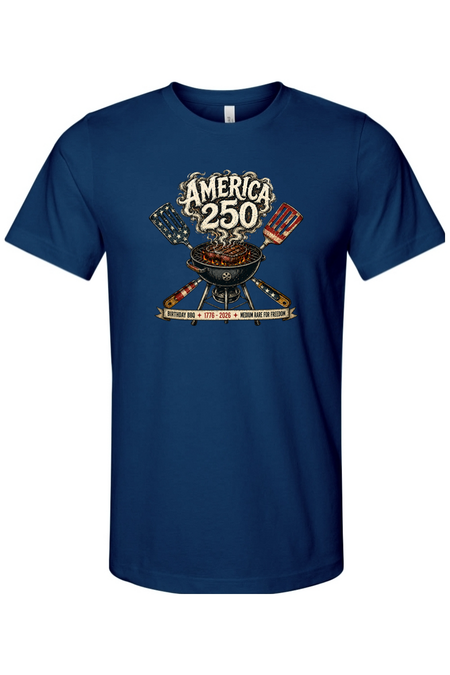 Medium Rare for Freedom Birthday BBQ T-Shirt