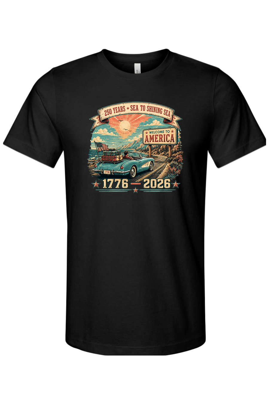 250 Years Sea to Shining Sea T-Shirt