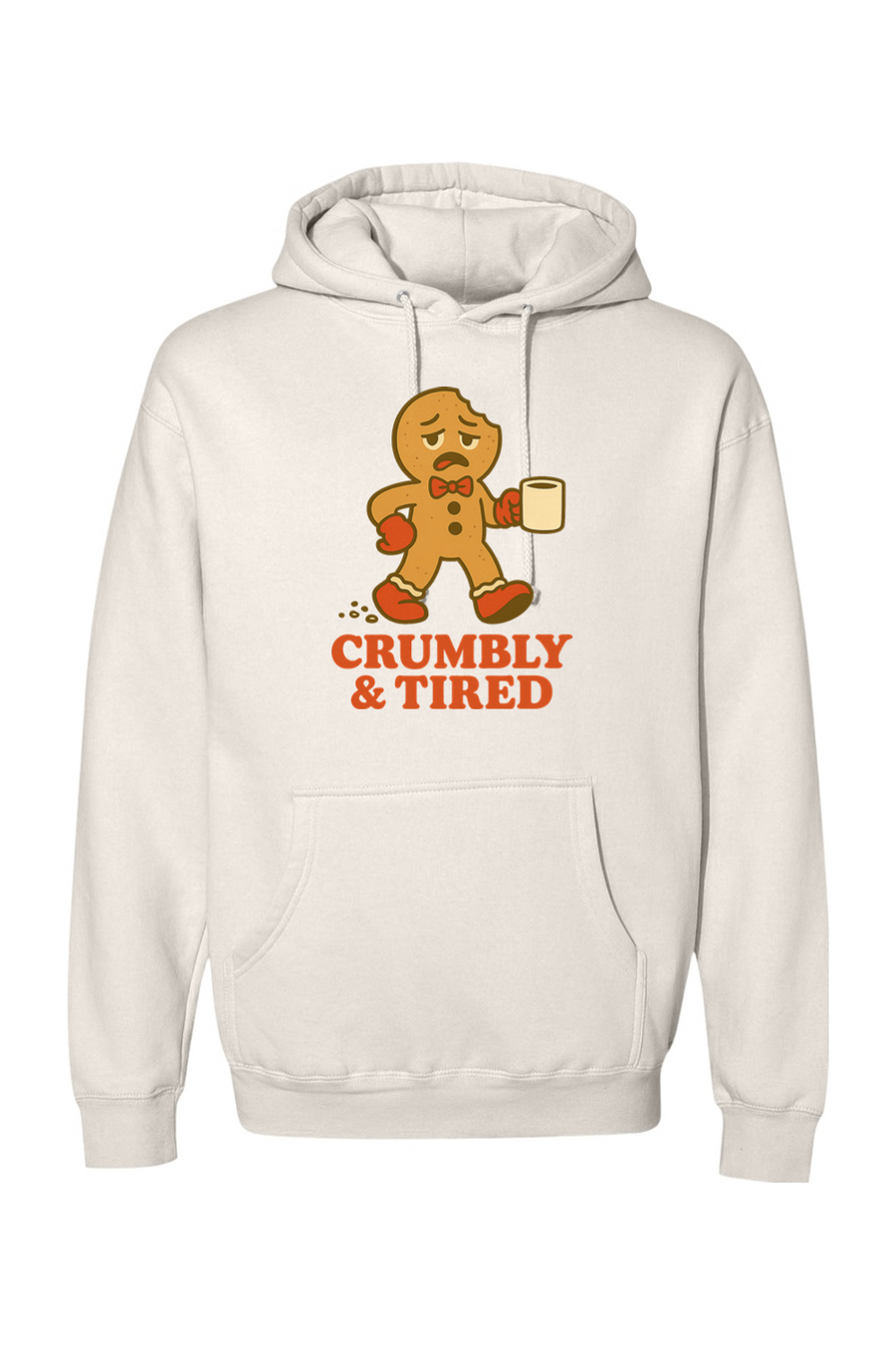 Cream vintage Christmas hoodie with