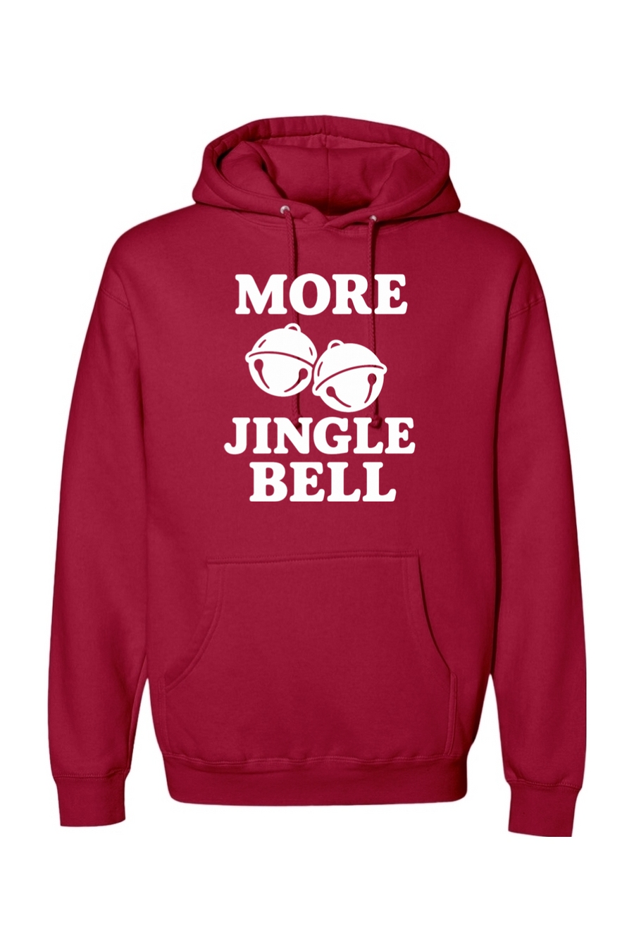 Red Christmas hoodie with