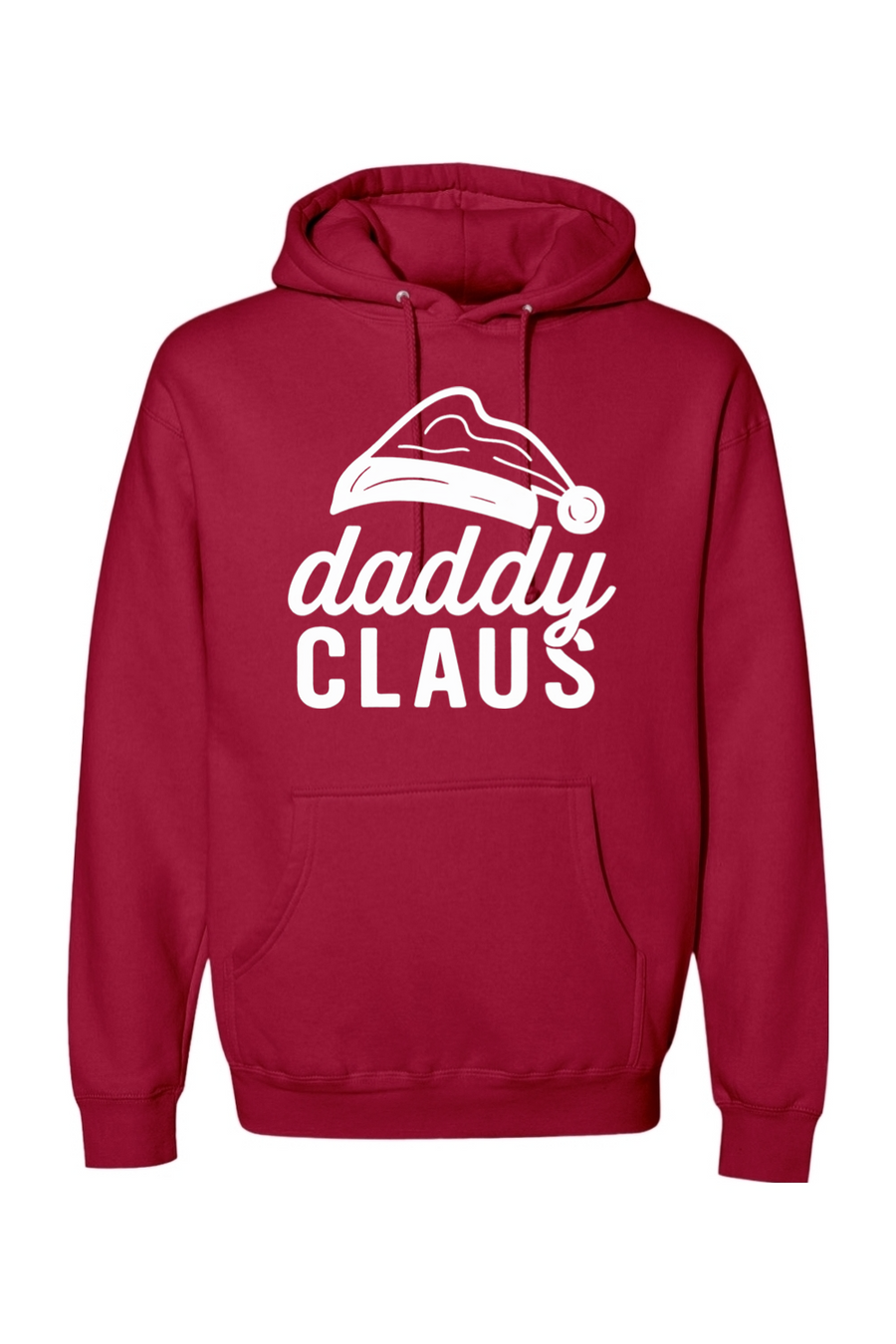 Red Christmas hoodie with