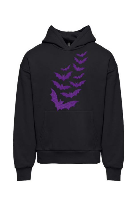 Midnight Flight Bats Hoodie