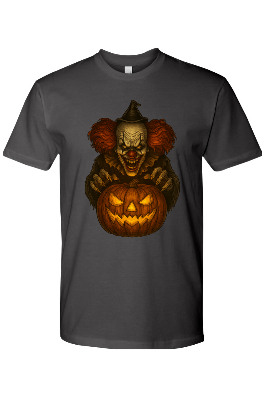 Cursed Clown Jack-o-Lantern T-Shirt