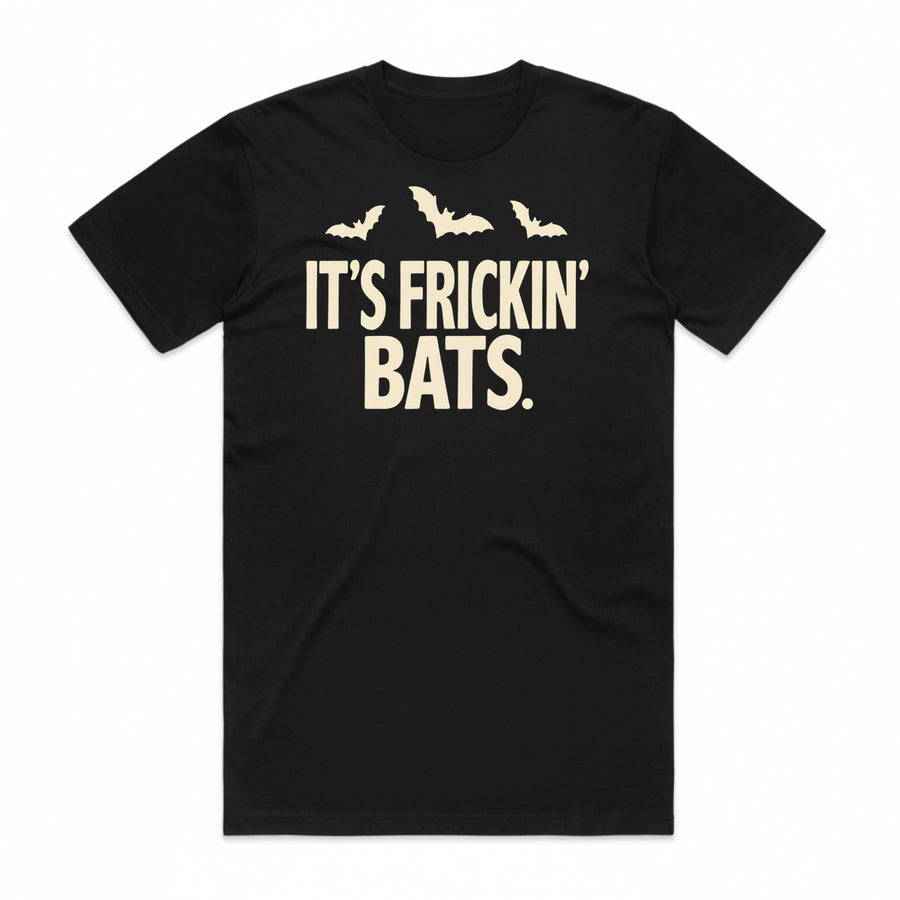 It's Frickin' Bats T-Shirt - Black Cat