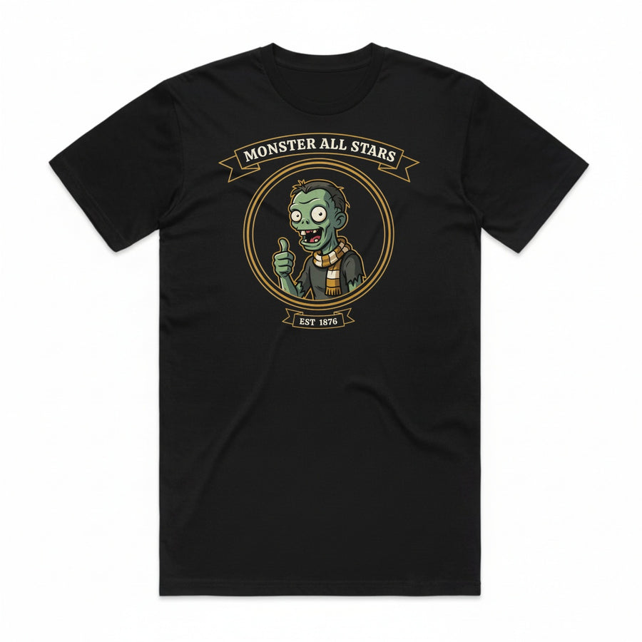 Monster All Stars T-Shirt - Black Cat