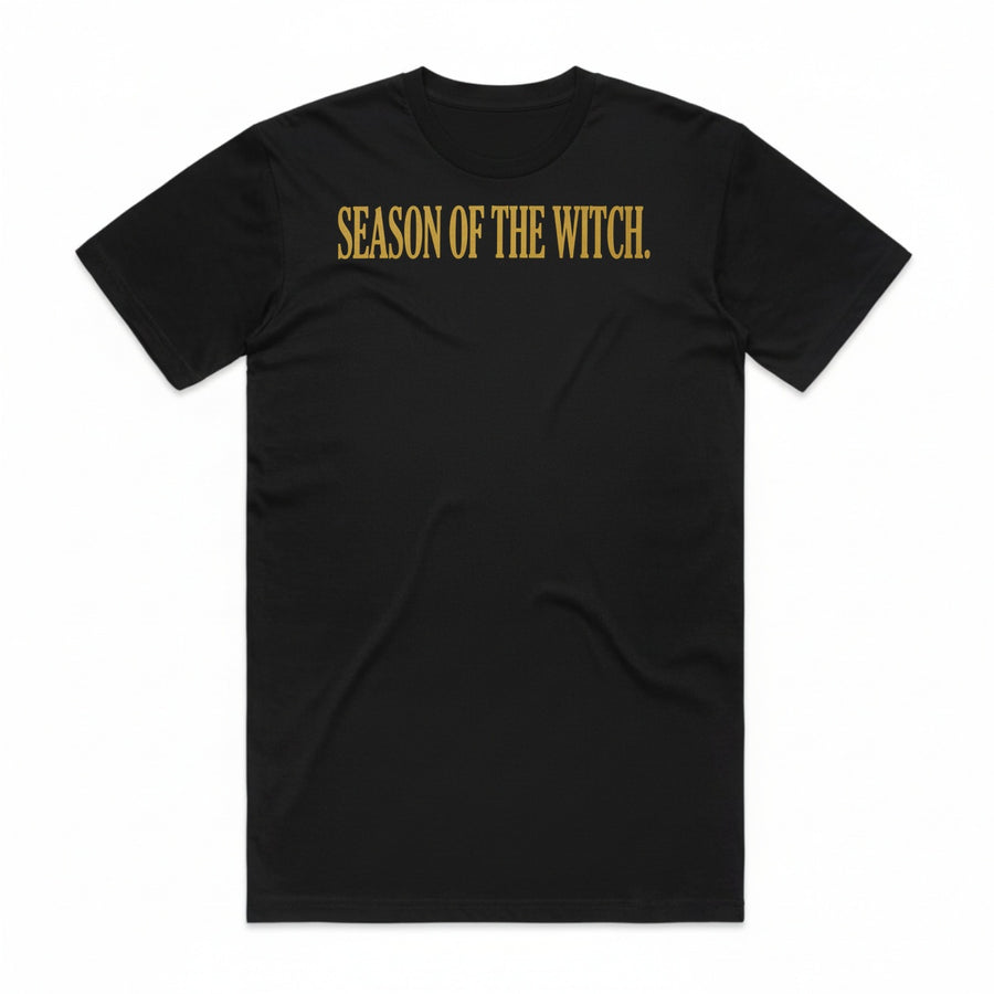 Season Of The Witch T-Shirt - Black Cat