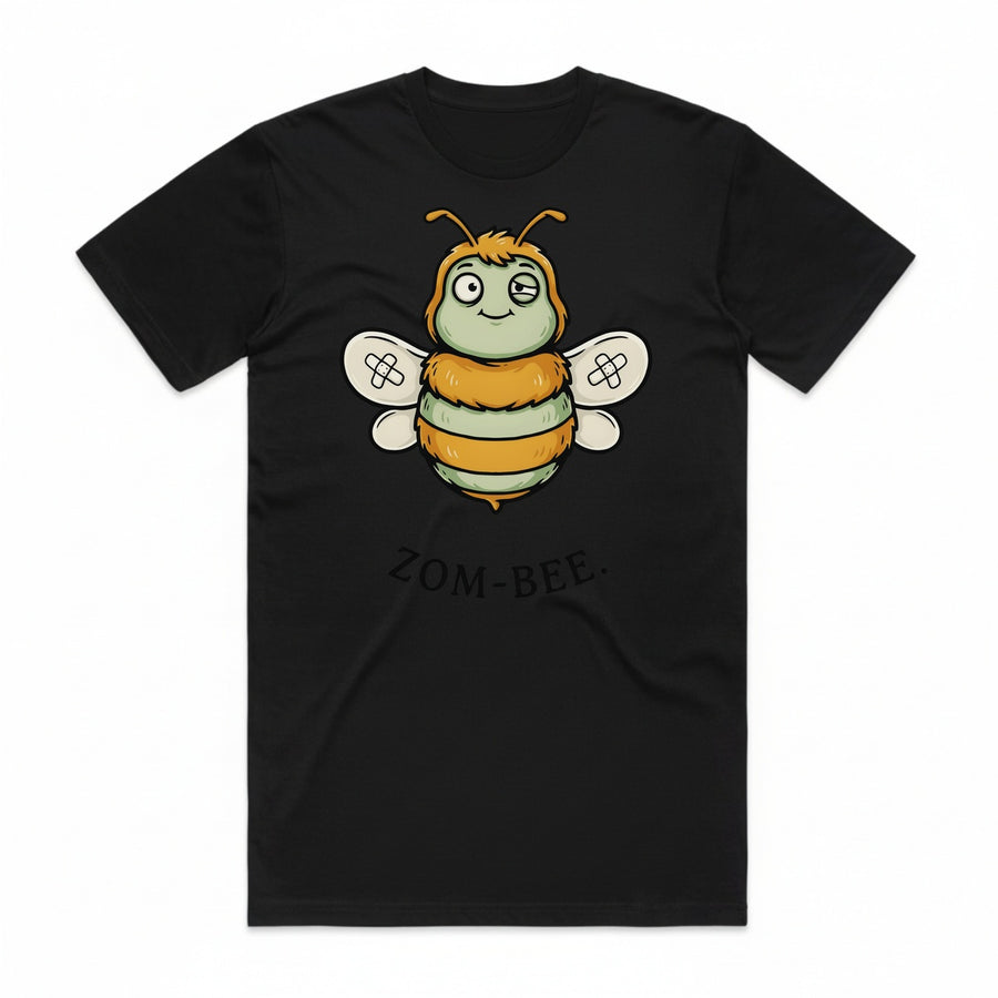 Zom-Bee T-Shirt - Black Cat