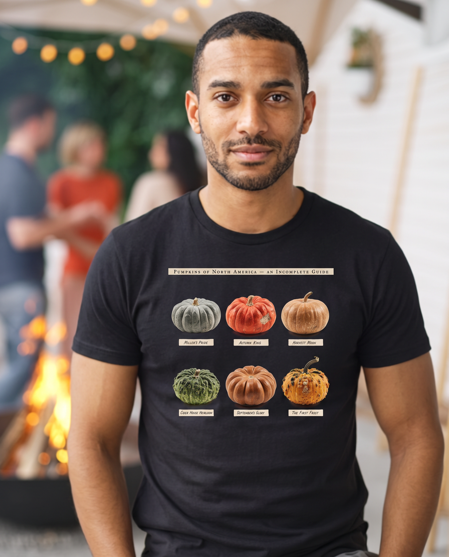 Pumpkins Of North America T-Shirt - Black Cat (lifestyle)