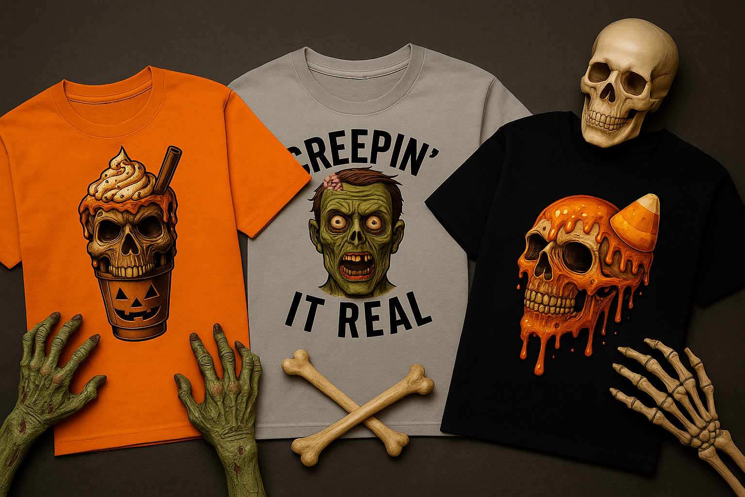 Skeleton & Zombie Shirts