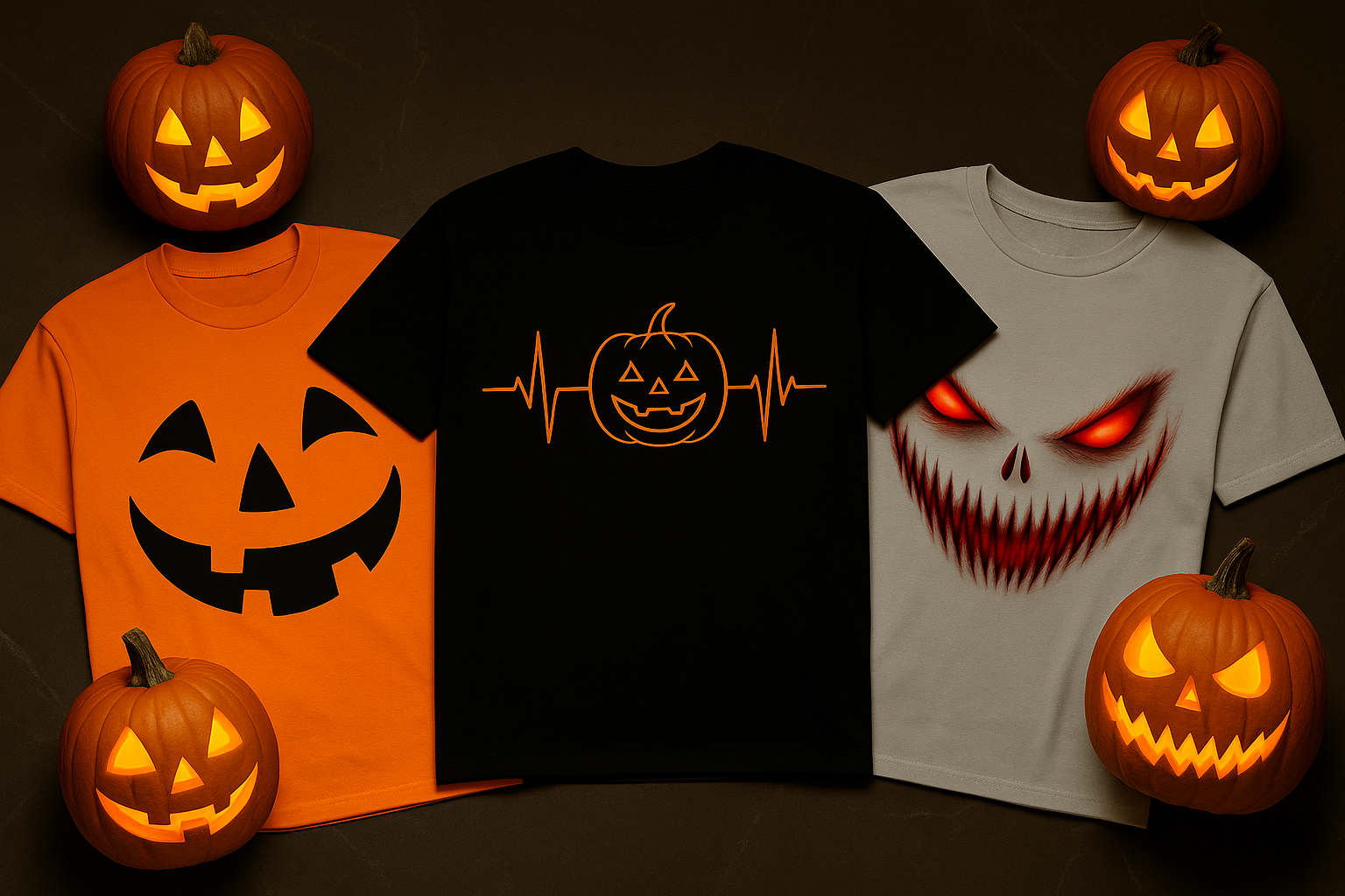 Jack-o-Lantern & Pumpkin Shirts