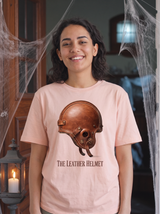 Retro Helmet Icon T-Shirt - Pale Pink (lifestyle)