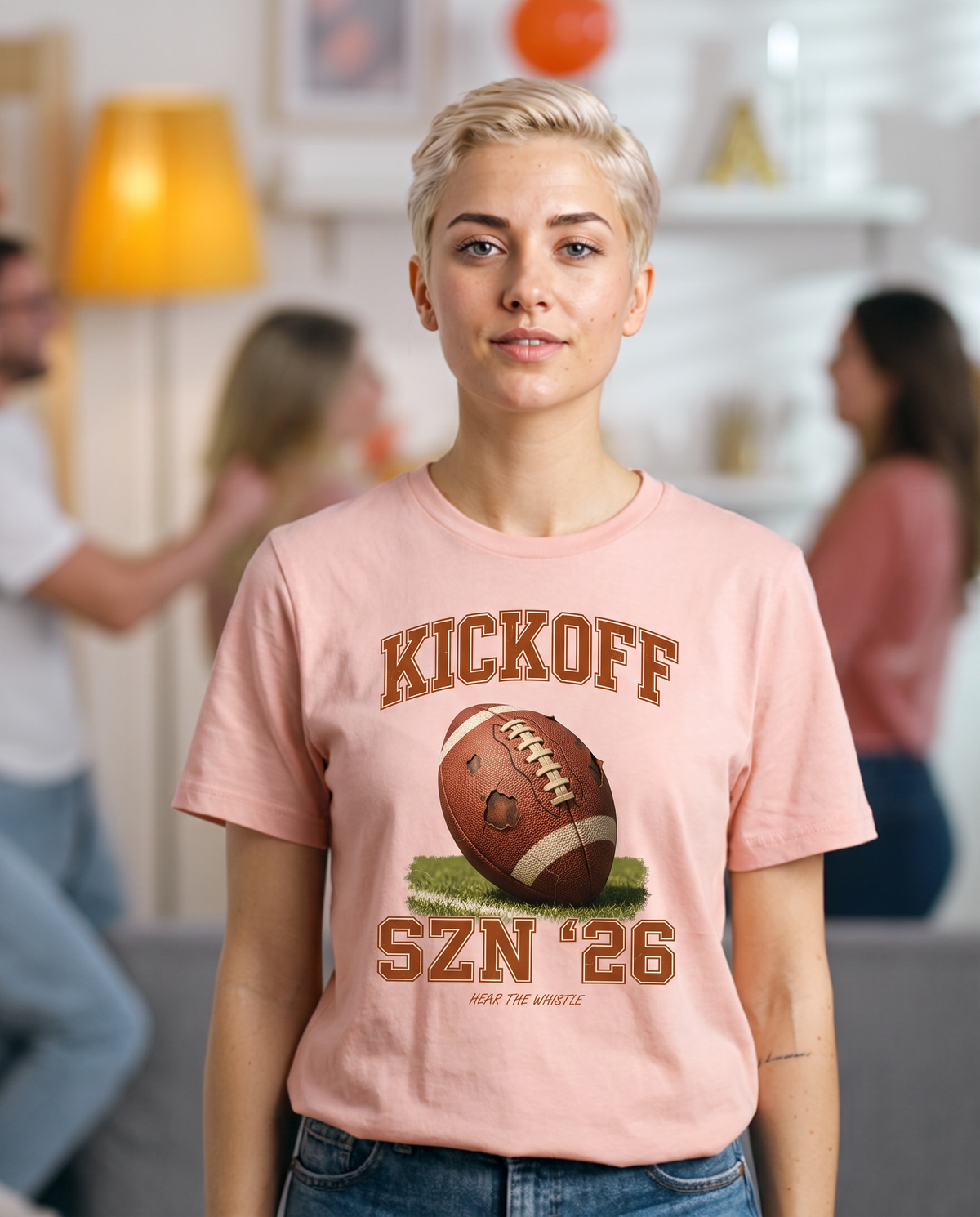 Kickoff Szn 26 T-Shirt - Pale Pink (lifestyle)