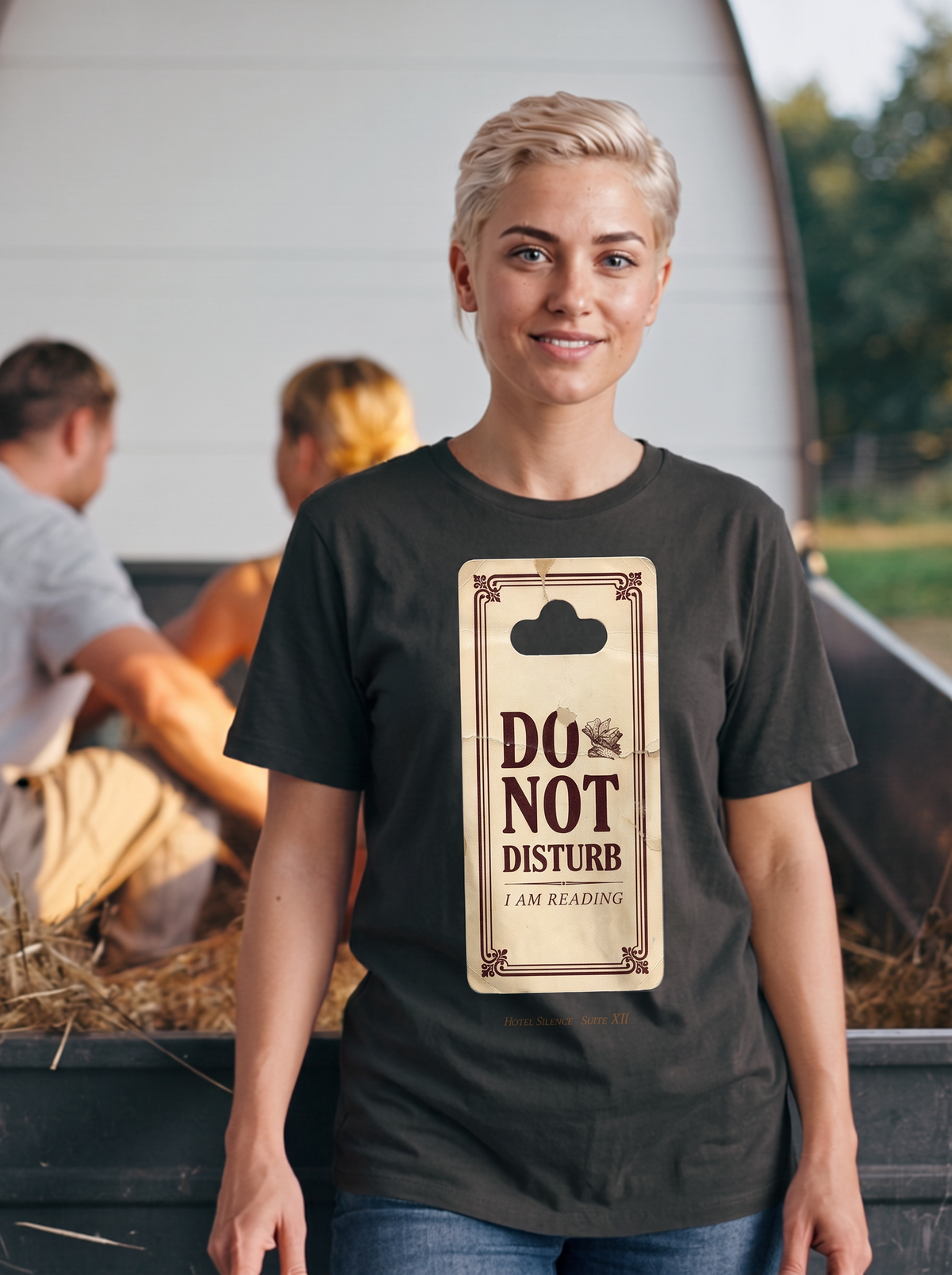 Do Not Disturb T-Shirt - Coal (lifestyle)