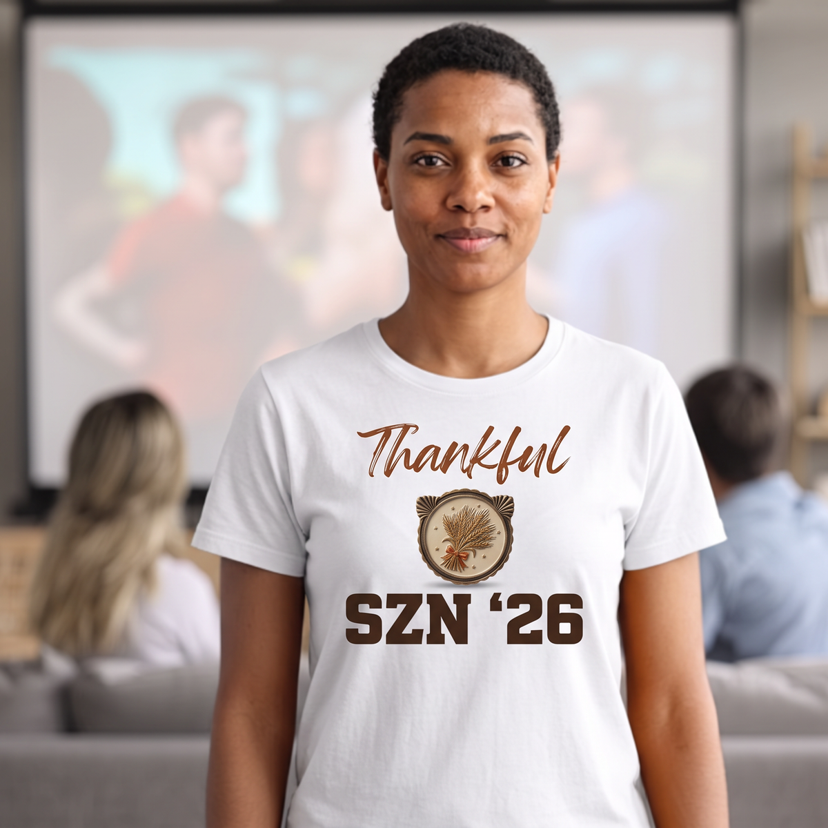 Thankful Szn T-Shirt - White (lifestyle)