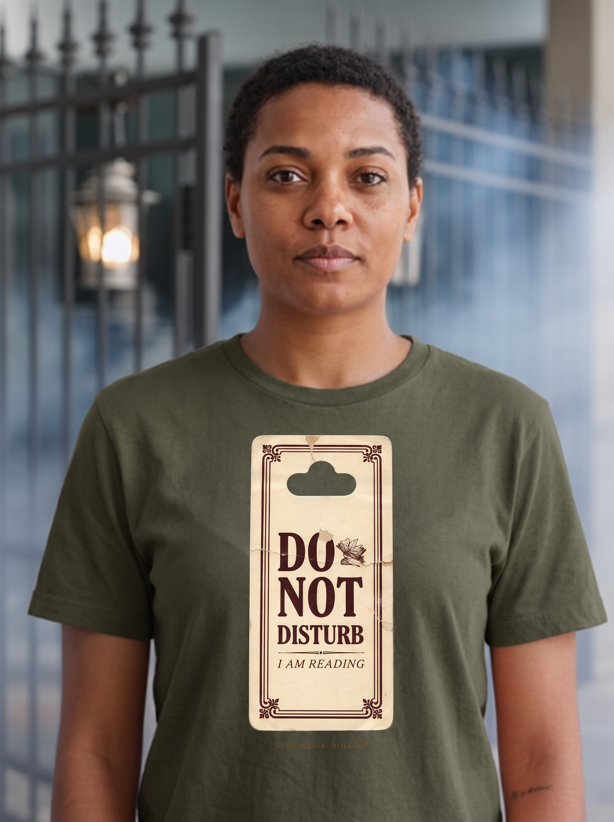 Do Not Disturb T-Shirt - Army (lifestyle)