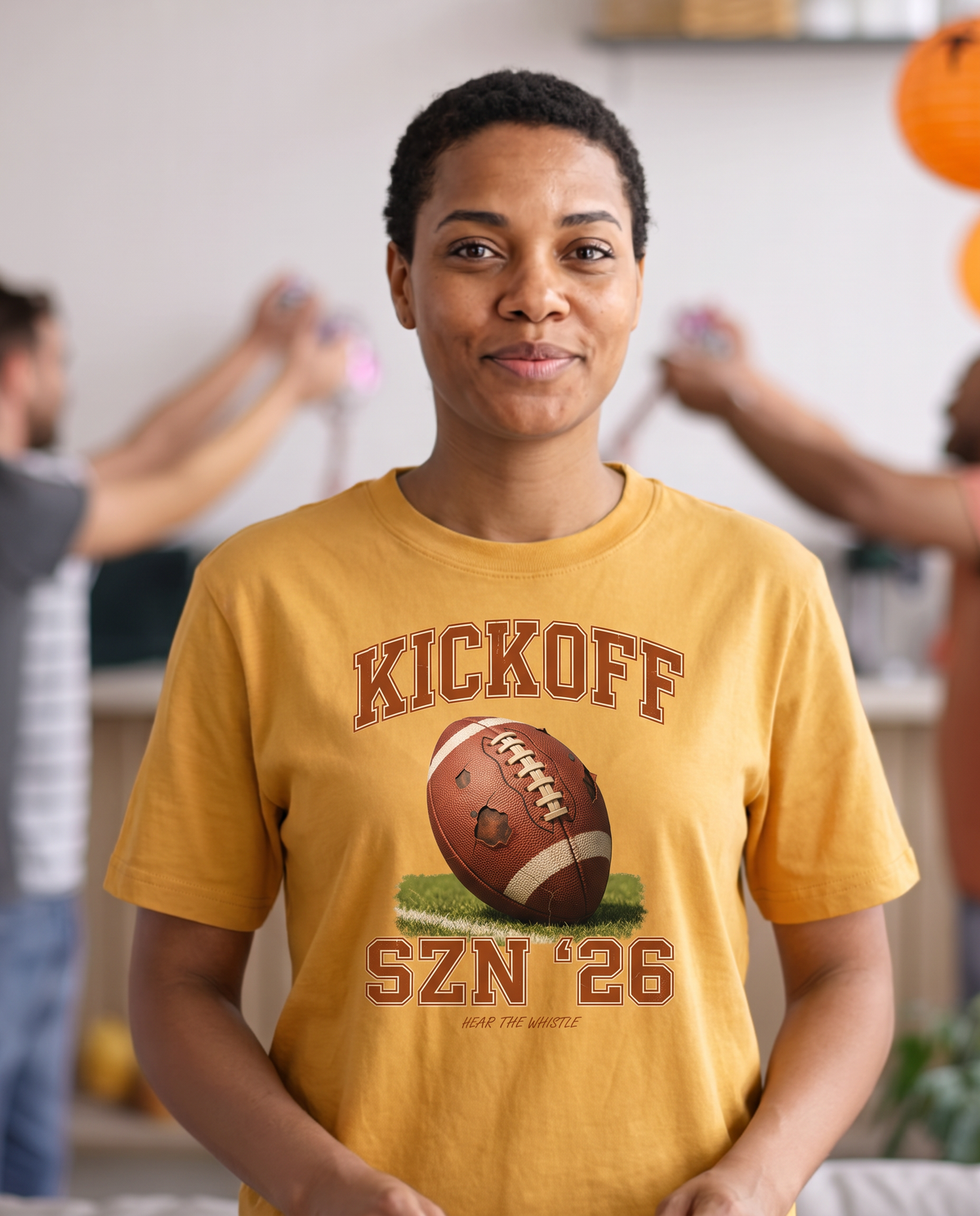 Kickoff Szn 26 T-Shirt - Mustard (lifestyle)