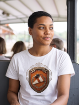 Whistle Pennant Crest T-Shirt - White (lifestyle)