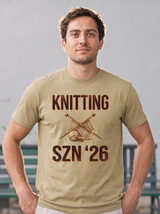 Knitting Szn T-Shirt - Khaki (lifestyle)