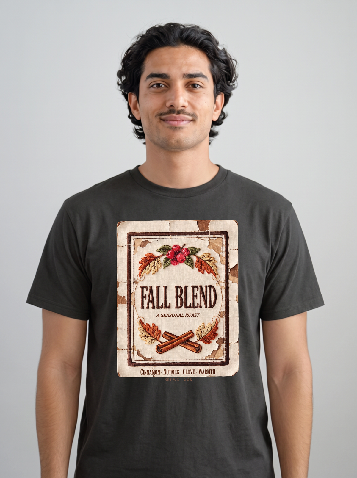 Fall Blend T-Shirt - Coal (lifestyle)