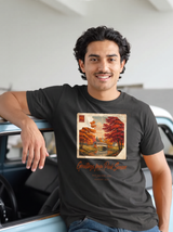 Peak Season Postcard T-Shirt - Coal (lifestyle)