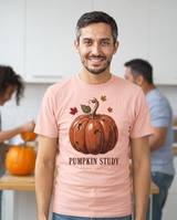 Halftone Pumpkin Study T-Shirt - Pale Pink (lifestyle)