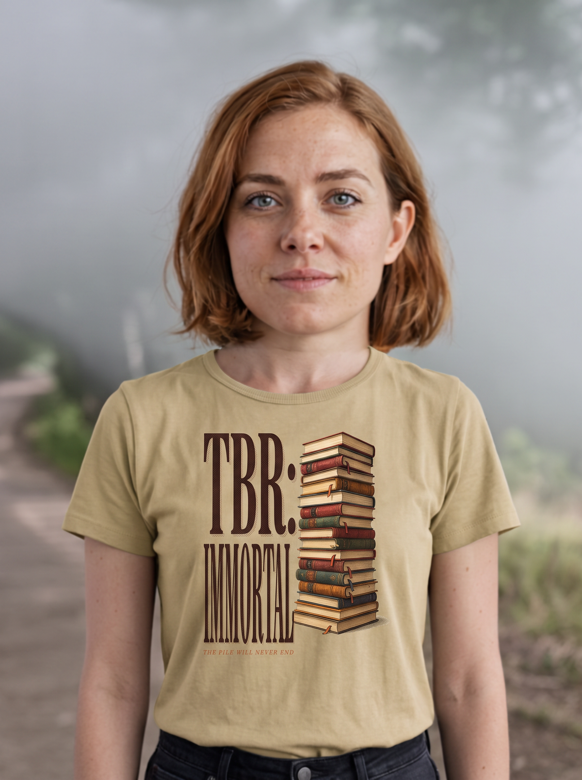 TBR Immortal T-Shirt - Khaki (lifestyle)