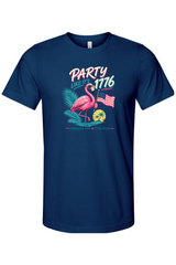 Party Like It's 1776 Flamingo T-Shirt