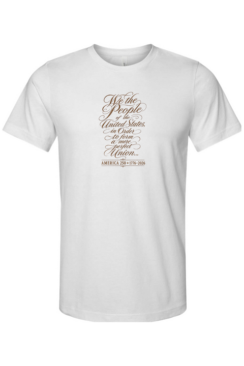We The People Script T-Shirt
