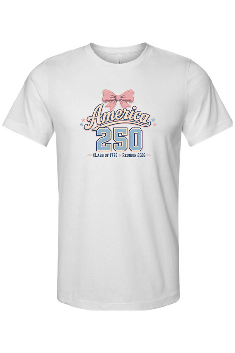 America 250 Girly Varsity T-Shirt