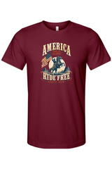 Ride Free Since 1776 Bronc T-Shirt