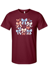 America 250 Floral Bow T-Shirt