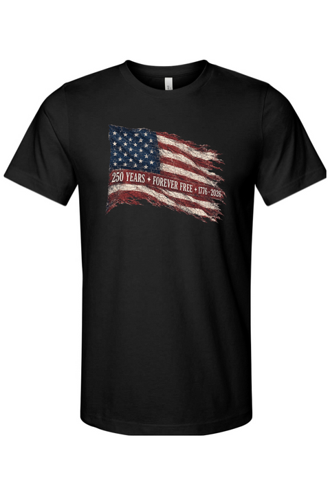 250 Years Forever Free T-Shirt