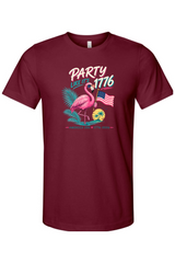 Party Like It's 1776 Flamingo T-Shirt