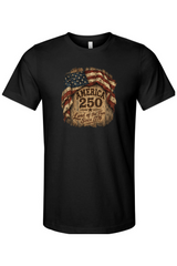 America 250 Barnwood Flag T-Shirt