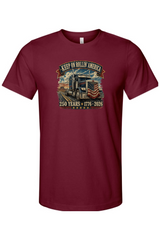 Keep on Rollin' America Semi Truck T-Shirt