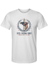 Faith Freedom Family T-Shirt