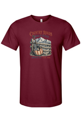 Country Roads Home of the Free T-Shirt