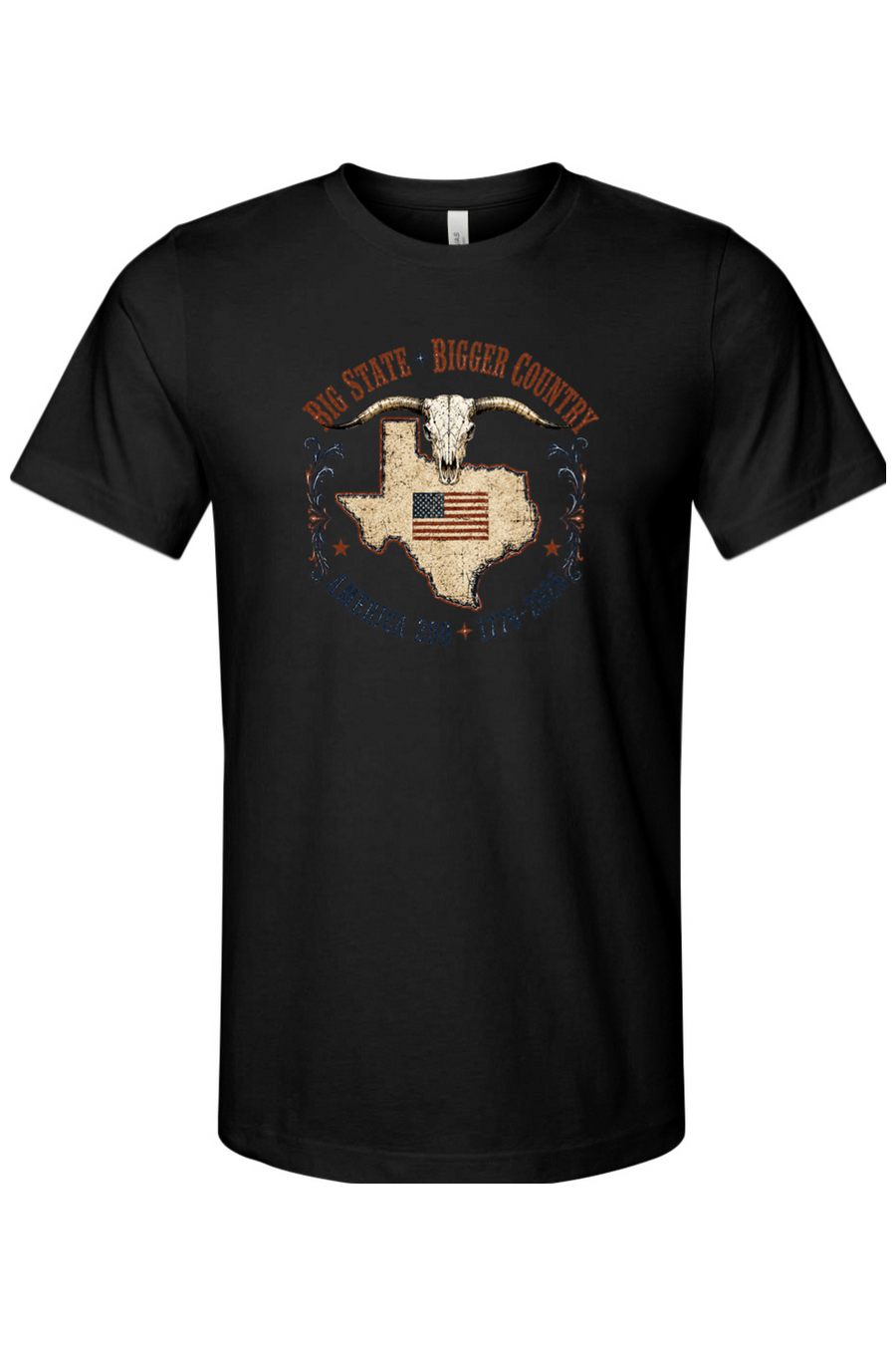 Big State Bigger Country Texas T-Shirt