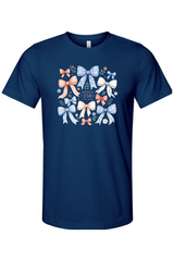 America 250 Floral Bow T-Shirt