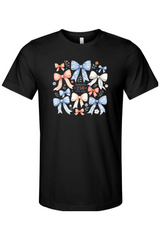 America 250 Floral Bow T-Shirt