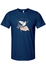 God Bless America Dove T-Shirt