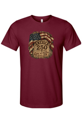 America 250 Barnwood Flag T-Shirt