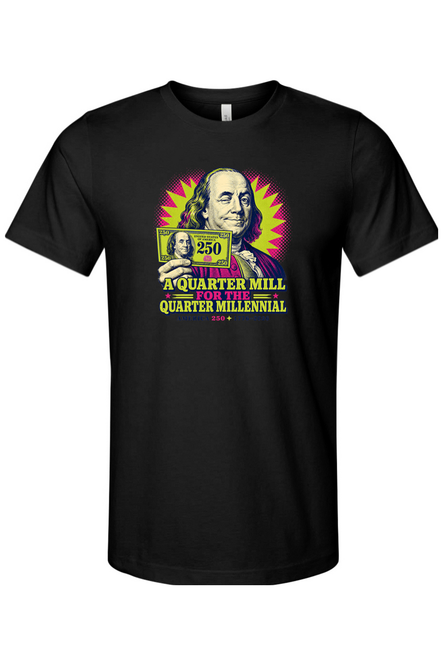 Quarter Millennial America T-Shirt