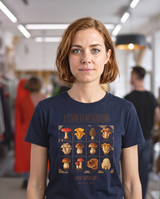 A Study in Mushrooms T-Shirt - Navy (lifestyle)
