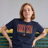Cozy Szn Fire Palette T-Shirt - Navy (lifestyle)