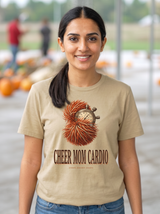 Cheer Mom Cardio T-Shirt - Khaki (lifestyle)