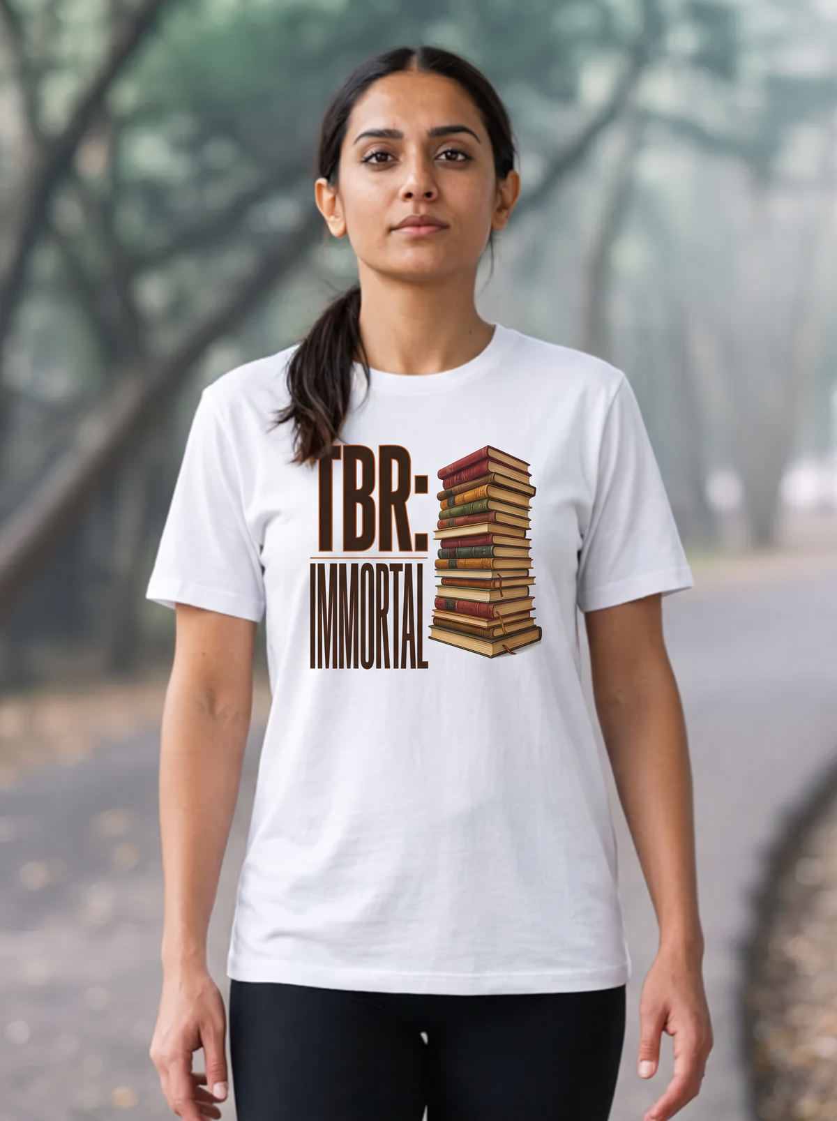 TBR Immortal T-Shirt - White (lifestyle)