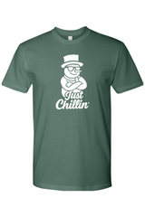 Pine green Christmas t-shirt with 